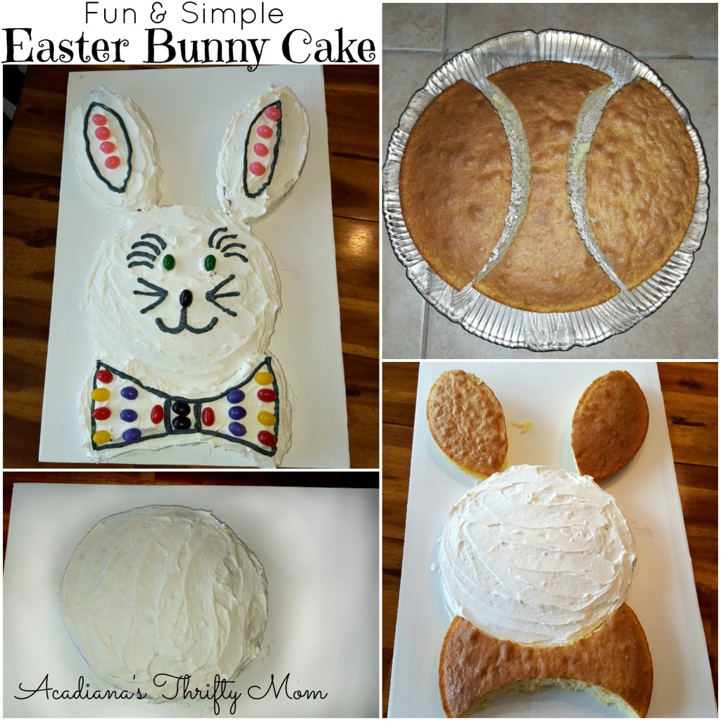 Fun and Simple Easter Bunny Cake Fun and Simple Easter Bunny Cake
