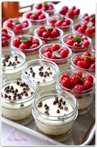 cheesecake in a jar