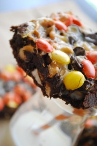 chocolate peanut butter bars
