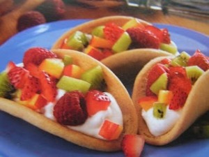 sugar cookie taco