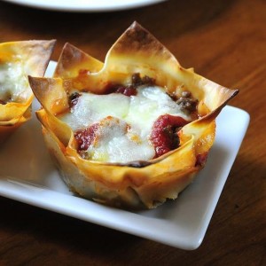 lasagna cups