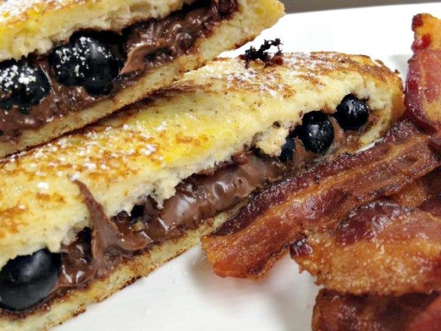 nutella blueberry