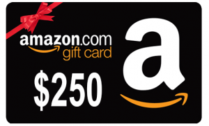 $250 amazon gift card