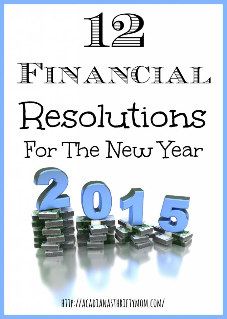12 Financial Resolutions For The New Year