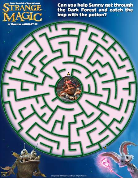 strange magic maze pic