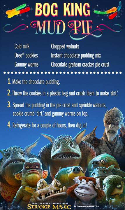 strange magic mud pie
