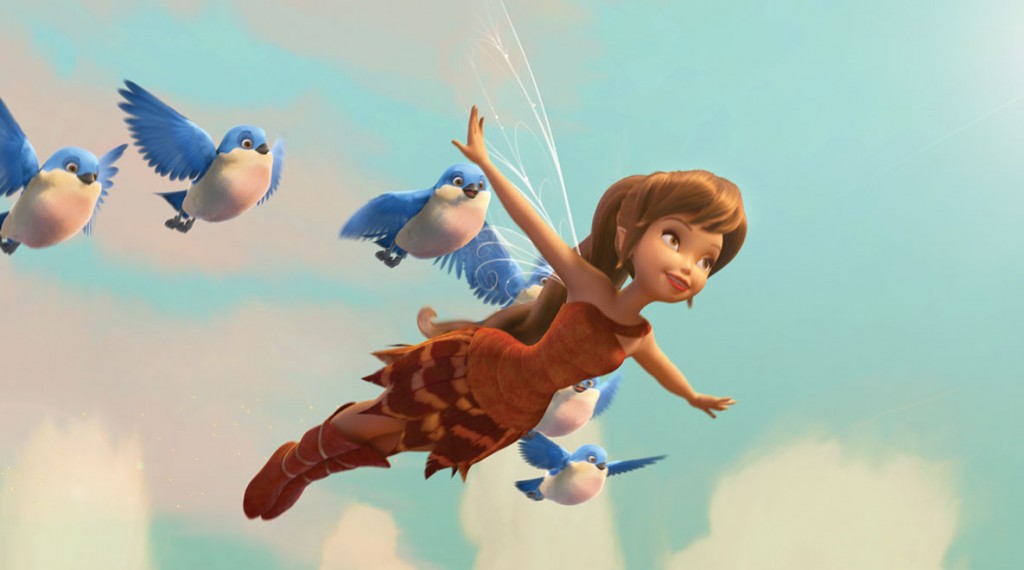 fawn flying