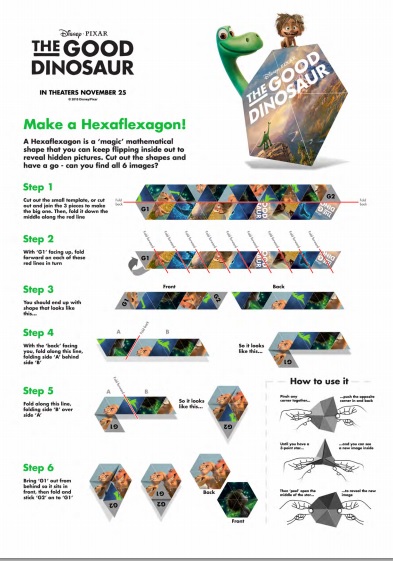 Get to Know the Good Dinosaur with These Free Activity Sheets #GoodDino