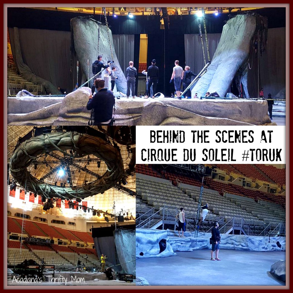 Behind The Scenes At Cirque Du Soleil #Toruk