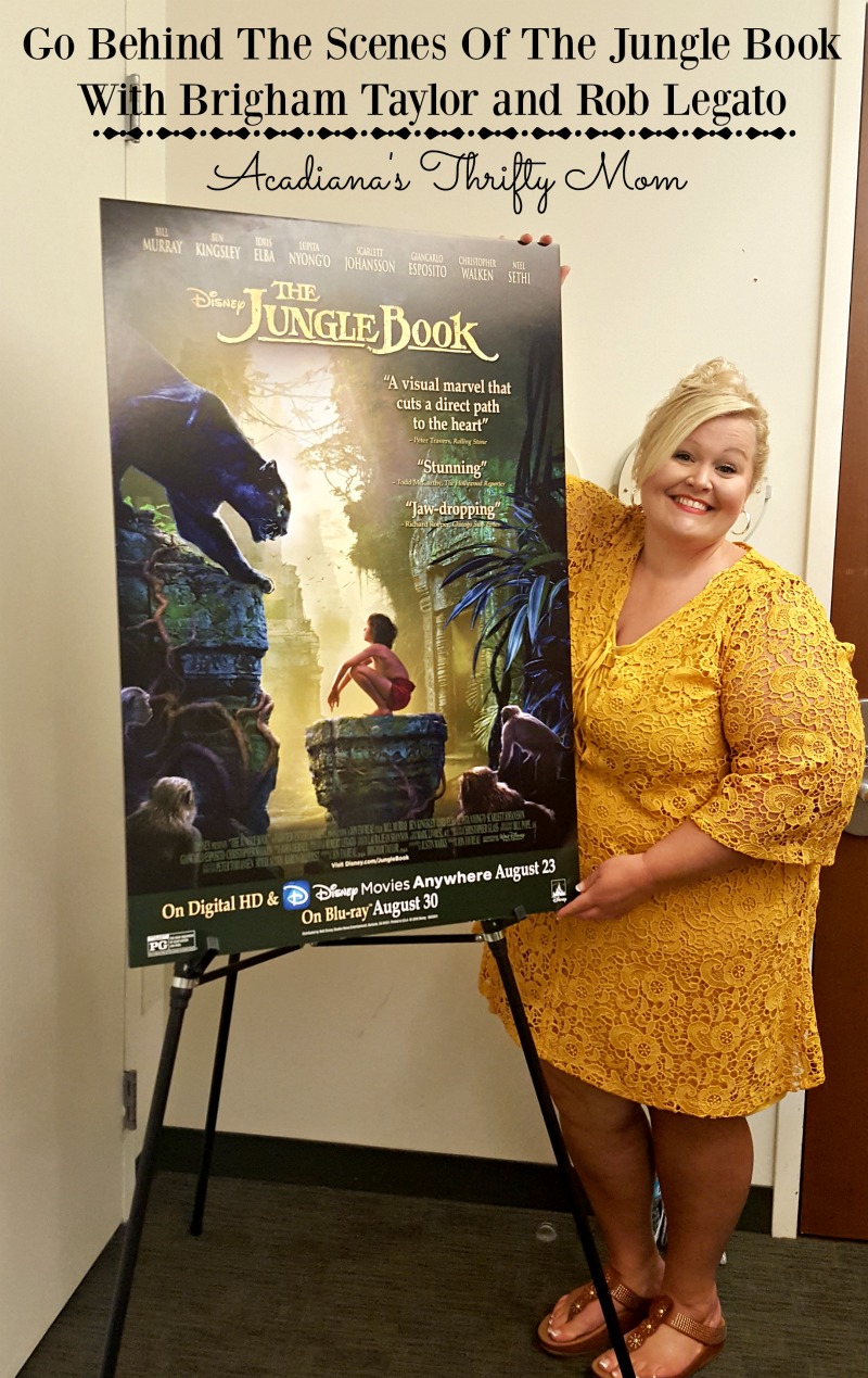 Go Behind The Scenes Of The Jungle Book With Brigham Taylor and Rob Legato #JungleBookBluRay