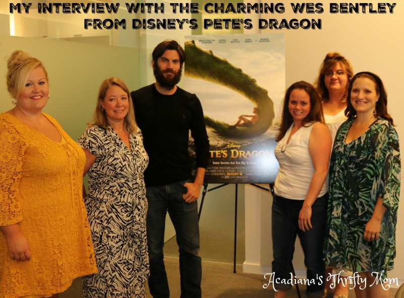 My Interview With The Charming Wes Bentley From Disney's Pete's Dragon #PetesDragonEvent