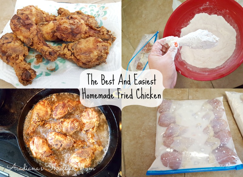 Best And Easiest Homemade Fried Chicken