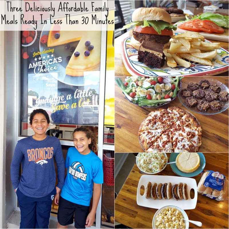 Three Deliciously Affordable Family Meals Ready In Less Than 30 Minutes #SaveALotInsiders