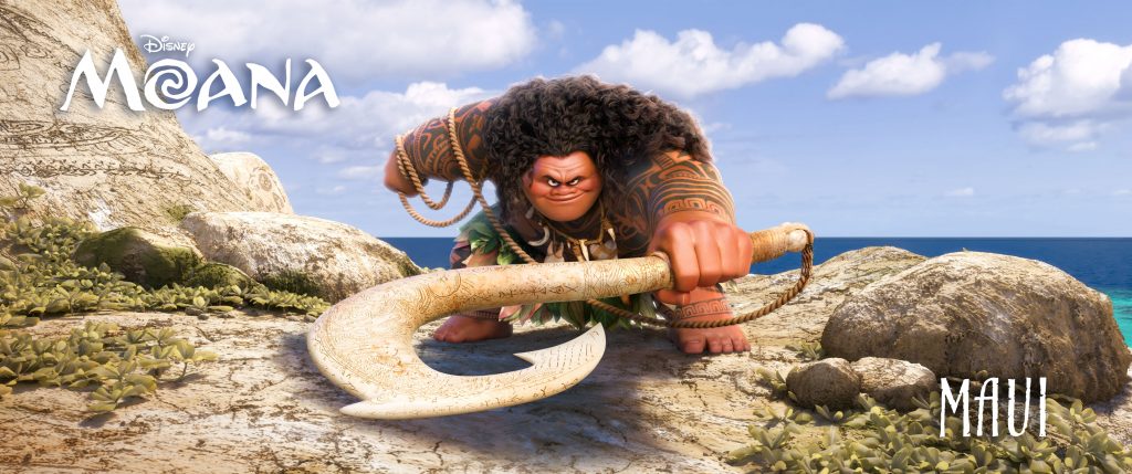 Set Sail On A Magical Adventure With Disney's New Polynesian Princess, Moana #Moana DWAYNE JOHNSON (HBO’s “Ballers,” “Central Intelligence”) voices MAUI—half god, half mortal, all awesome. ©2016 Disney. All Rights Reserved.
