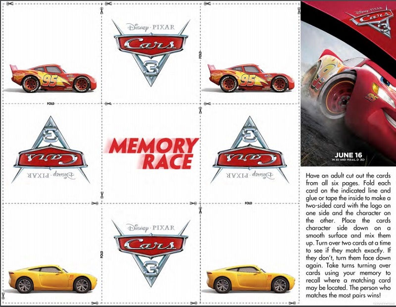 cars 3 memory