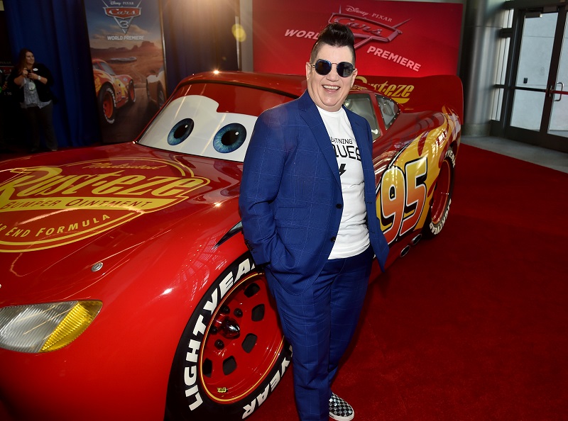 ANAHEIM, CA - JUNE 10: Actor Lea DeLaria poses at the World Premiere of Disney/Pixars Cars 3" at the Anaheim Convention Center on June 10, 2017 in Anaheim, California. (Photo by Alberto E. Rodriguez/Getty Images for Disney) *** Local Caption *** Lea DeLaria