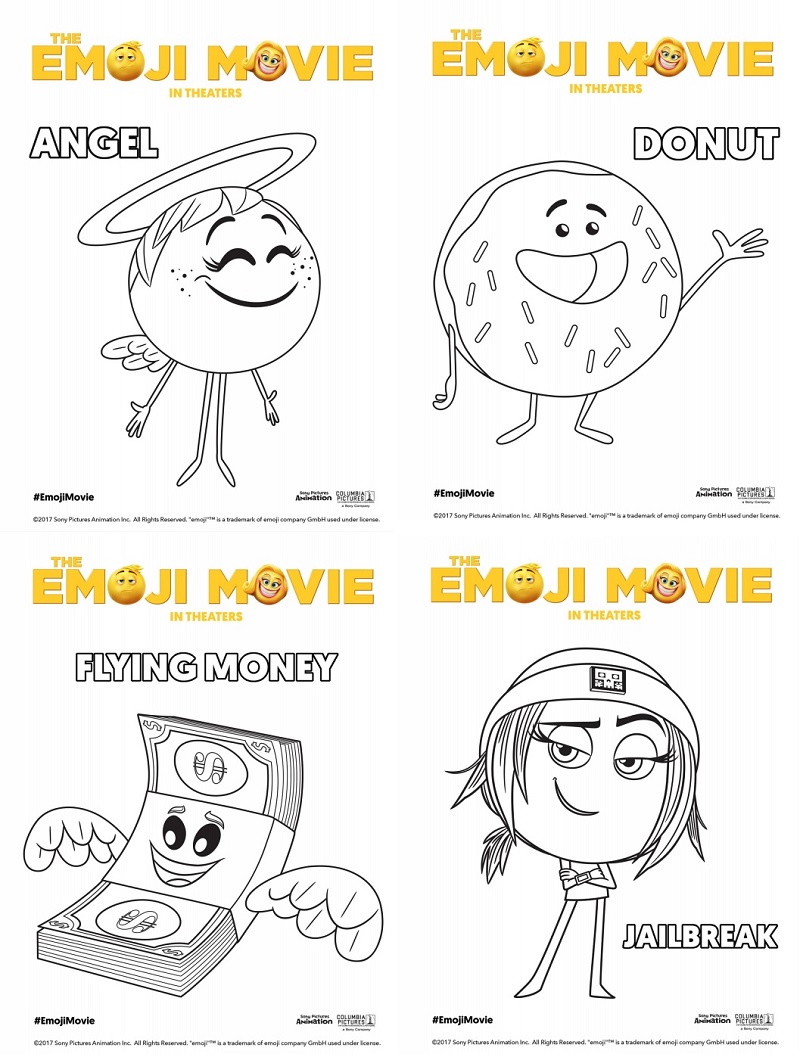Lots Of Free Emoji Movie Activity Sheets Are Up Now #EmojiMovie