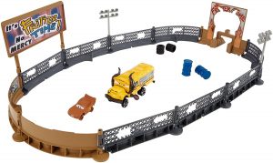 Disney Pixar Cars 3 Crazy 8 Crashers Smash & Crash Derby Playset!