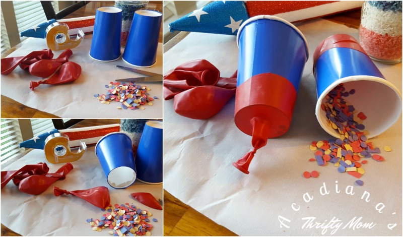 Fun and Easy DIY Fourth Of July Confetti Poppers