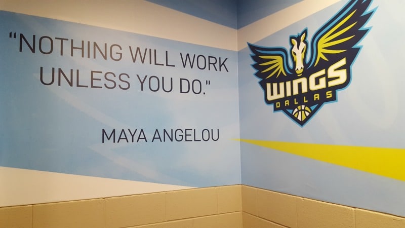 The WNBA Dallas Wings. An Inspiring Show Of Strength, Teamwork, and Athleticism The WNBA Dallas Wings. An Inspiring Show Of Strength, Teamwork, and Athleticism