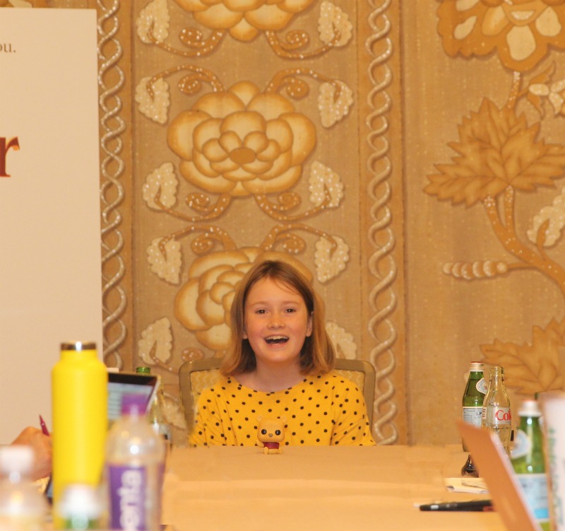 Talking Piglet and the Hundred Acre Wood With Disney's Christopher Robin's Bronte Carmichael