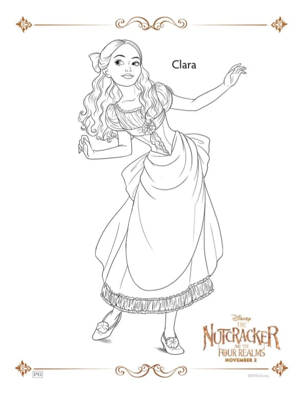 Free Printable Coloring Pages For The Nutcracker And The Four Realms Free Printable Coloring Pages For The Nutcracker And The Four Realms