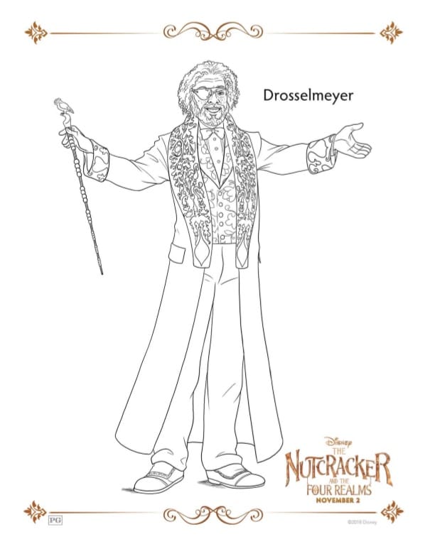 Free Printable Coloring Pages For The Nutcracker And The Four Realms Free Printable Coloring Pages For The Nutcracker And The Four Realms