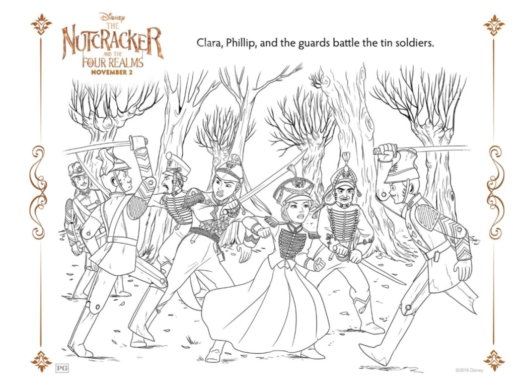 Free Printable Coloring Pages For The Nutcracker And The Four Realms Free Printable Coloring Pages For The Nutcracker And The Four Realms