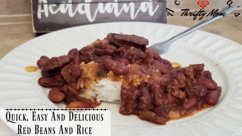 Quick, Easy And Delicious Red Beans And Rice In Your Instant Pot