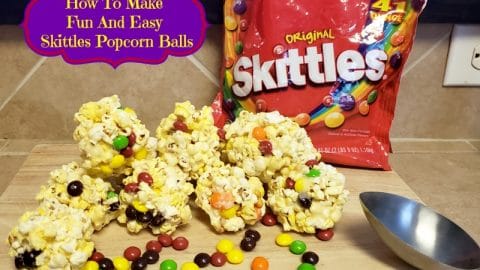 How To Make Fun And Easy Skittles Popcorn Balls