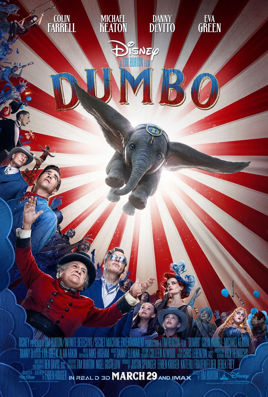The New Trailer And Poster For Disney's Live-Action Dumbo Are Here! The New Trailer And Poster For Disney's Live-Action Dumbo Are Here!