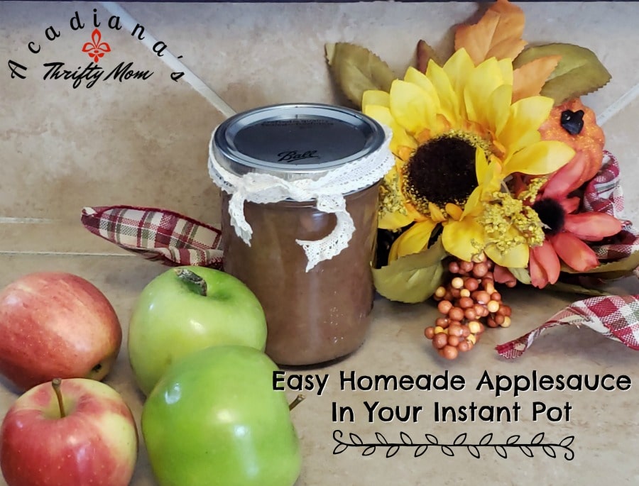 Easy 10 Minute Homemade Applesauce In Your Instant Pot