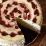 Instant Pot Raspberry Cheesecake