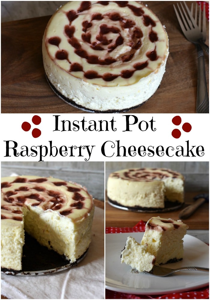 Instant Pot Raspberry Cheesecake Instant Pot Raspberry Cheesecake