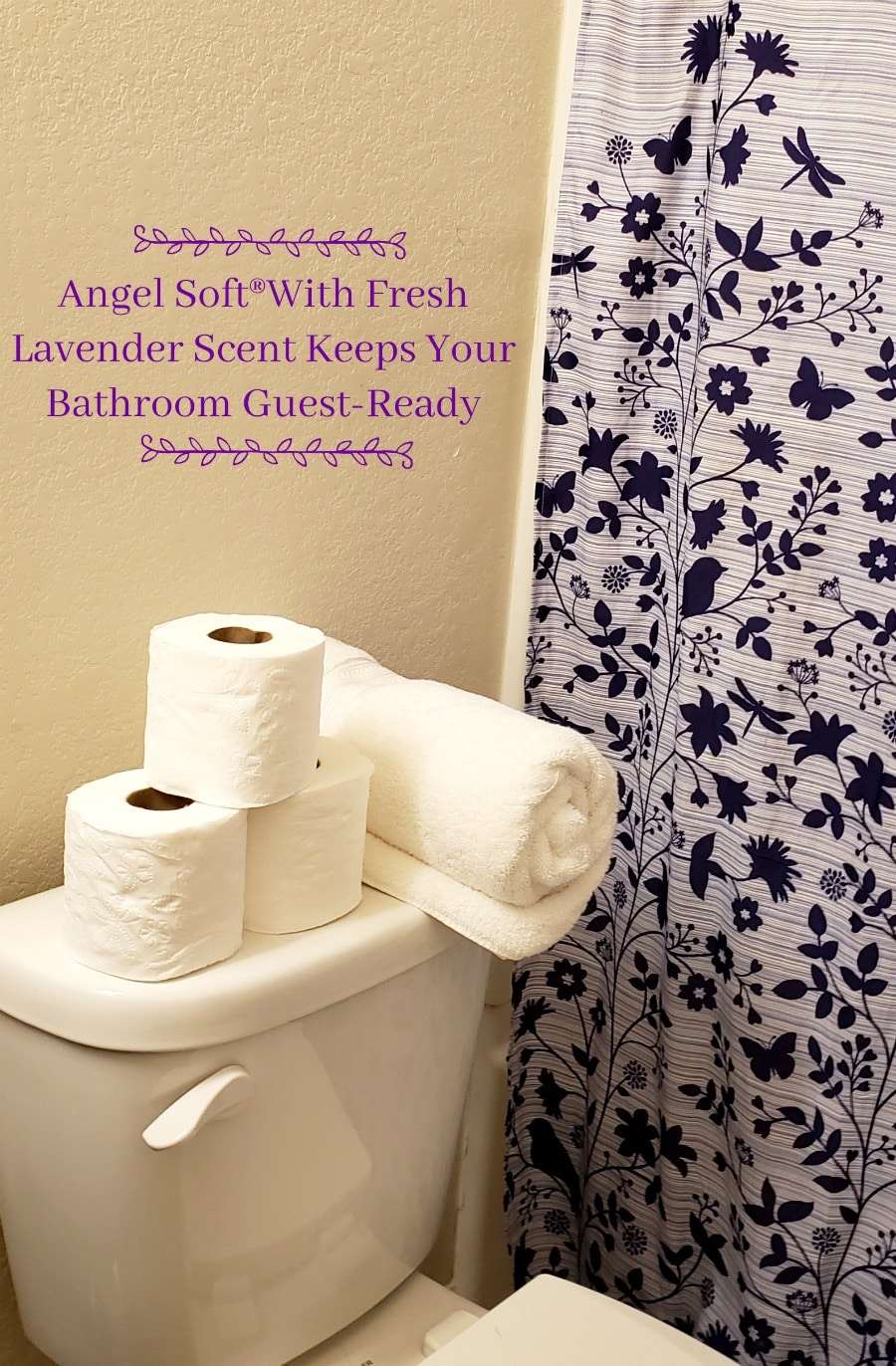 Angel Soft®With Fresh Lavender Scent Keeps Your Bathroom Guest-Ready Angel Soft®With Fresh Lavender Scent Keeps Your Bathroom Guest-Ready