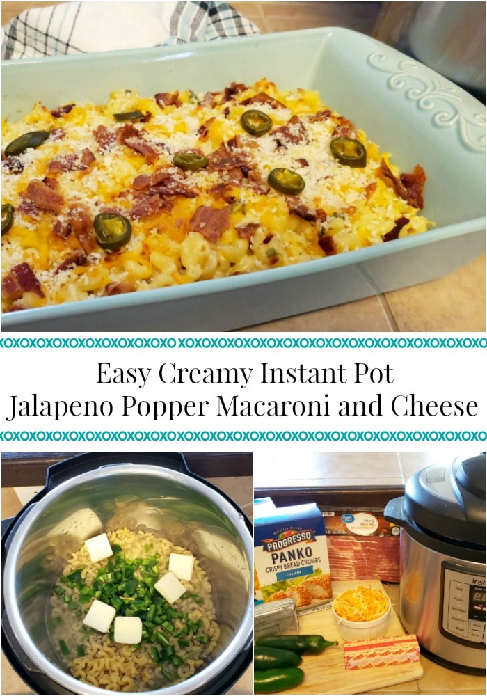 Easy Creamy Instant Pot Jalapeno Popper Macaroni and Cheese Easy Creamy Instant Pot Jalapeno Popper Macaroni and Cheese