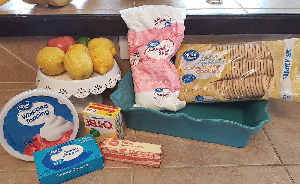 Easy Layered Lemon Lasagna No Bake Dessert