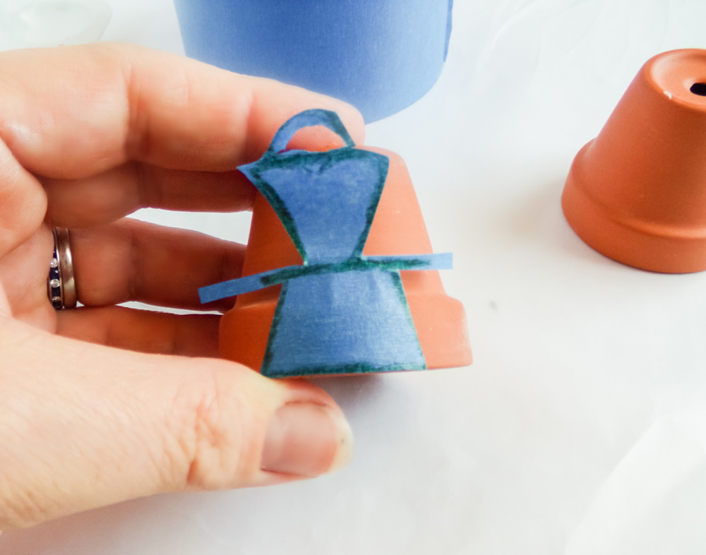 Terra Cotta Bell Ornament Craft