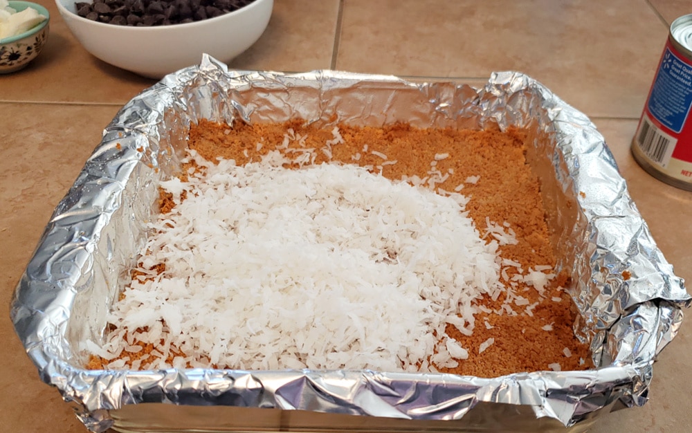 Easy Homemade Mounds Bars