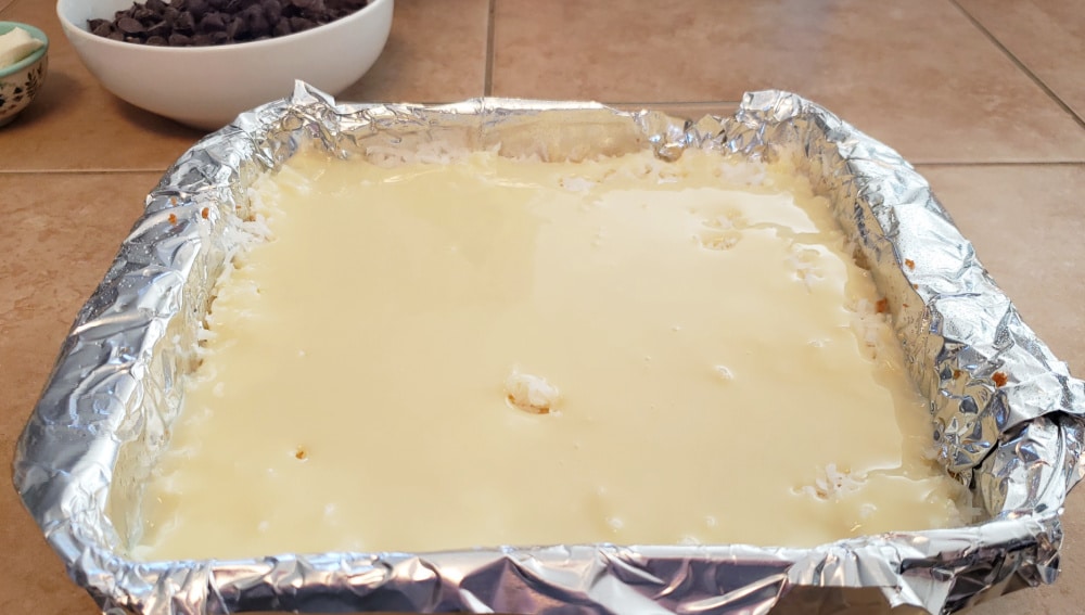 Easy Homemade Mounds Bars