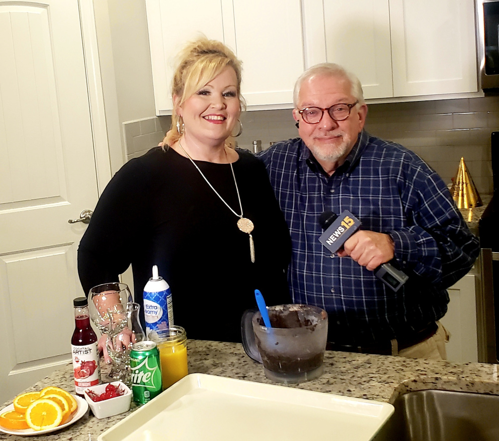 Layered Shirley Temple Mocktail Recipe