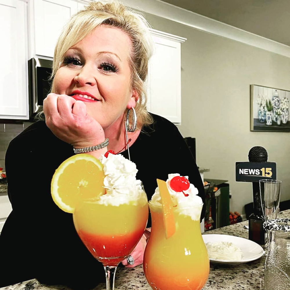 Layered Shirley Temple Mocktail Recipe
