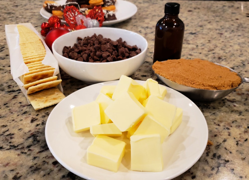 Christmas Crack Cracker Toffee Candy