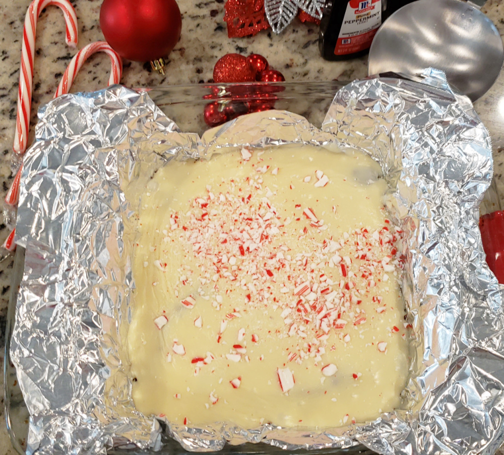 Easy Peppermint Fudge