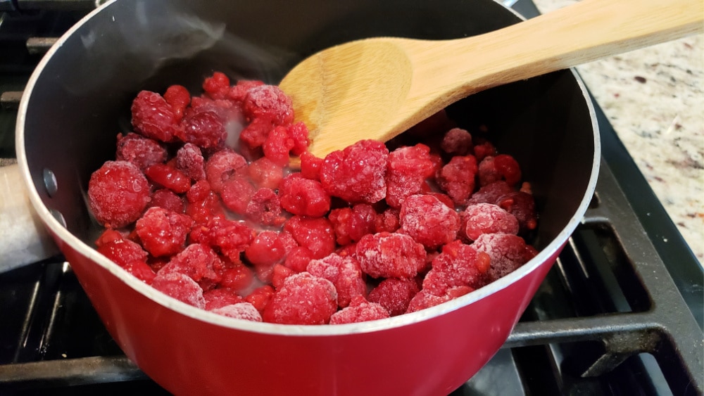 Easy Brownie Trifle with Raspberry Mousse
