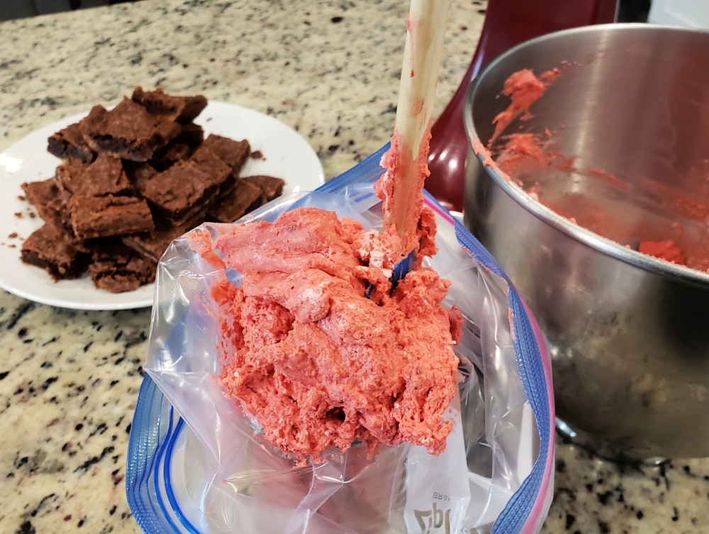 Easy Brownie Trifle with Raspberry Mousse