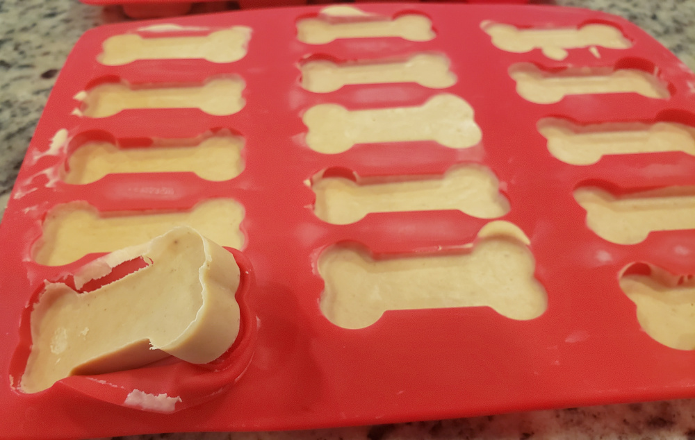 3 Ingredient Frozen Dog Treats