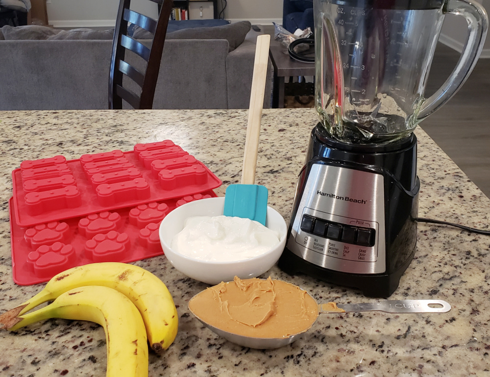 3 Ingredient Frozen Dog Treats