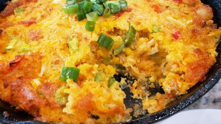 Cajun Crawfish Cornbread