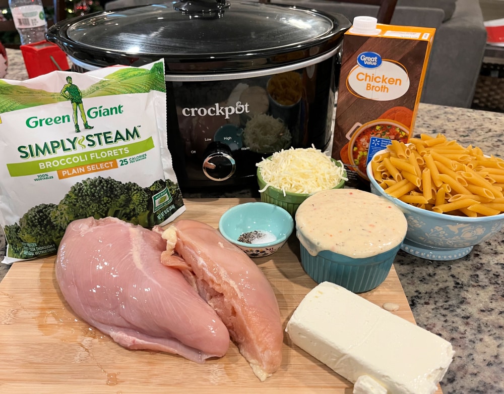 Easy Slow Cooker Creamy Italian Pasta